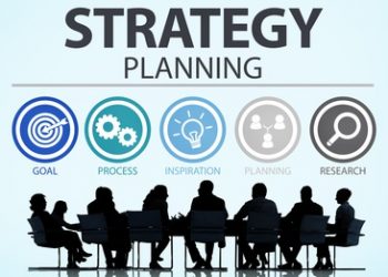 Strategy Business Goals Solution Success Concept