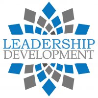 Leadership Development Blue Grey Square Elements